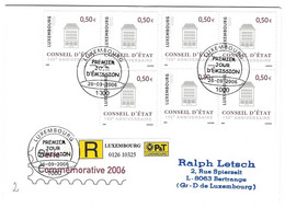 Luxembourg 2006 Conseil D'Etat ¦ Council State ¦ Staatrat - Storia Postale