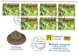 Luxembourg 2007 Scout Scoutisme ¦ Scouting ¦ Pfadfinder - Storia Postale