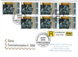 Luxembourg 2008 Protection Animaux ¦ Animal Welfare ¦ Tierschutz - Storia Postale