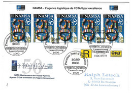 Luxembourg 2008 NAMSA NATO OTAN - Covers & Documents