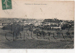 Maurecourt (78) : Panorama Du Quartier De L'église En 1912 PF. - Maurecourt