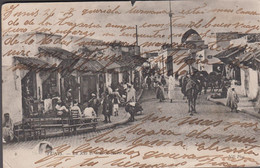 1905. TUNIS. CARTE POSTALE TUNIS. La Rue De Sidi-el-Bechir. To Spain From TUNIS 26 7 ... (Michel 20) - JF413410 - Brieven En Documenten