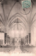 6072 Carte Postale BRIOUZE Intérieur De L' Eglise         (scan Recto-verso) 61 Orne - Briouze