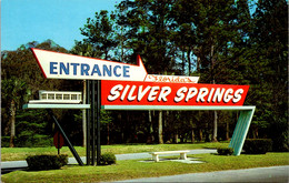 Florida Silver Springs Entrance Sign - Silver Springs