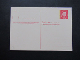 BRD 1960 Heuss Ganzsache Doppelkarte P 47 Frage / Antwort 20 / 20 Ungebraucht - Postales - Nuevos