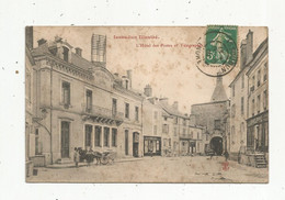Cp , 36 , ISSOUDUN ,l'hotel Des Postes Et Télégraphes , Voyagée 1909 - Issoudun