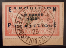 France Stamp 1929 N°257A  Oblitéré Exposition Du Havre TB - Oblitérés