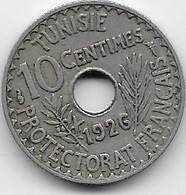 Tunisie - 10 Centimes 1926 - TTB - Tunesië