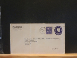 92/989 ENVELOPPE 1953  USA PIQUAGE PRIVE - 1941-60