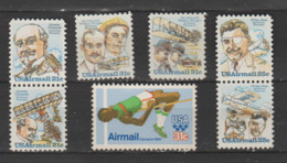 USA  1978  N° 85 / 91 Neuf X X = 7 Valeurs   AERIEN - 3b. 1961-... Unused