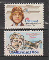 USA  1980  N° 93 / 94 Neuf X X = 2 Valeurs   AERIEN - 3b. 1961-... Nuevos