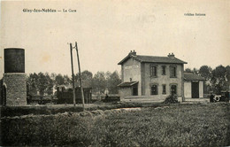 Gisy Les Nobles * Vue Sur La Gare * Train * Ligne Chemin De Fer De L'yonne - Sonstige & Ohne Zuordnung