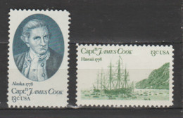 USA  1976  N° 1186 / 87  Neuf X X = James Cook - Other & Unclassified