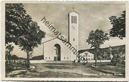 Winterthur - Herz Jesu Kirche - Foto-AK - Verlag J. Gaberell Thalwil Gel. 1955 - Thalwil