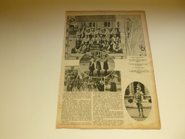 Origineel Knipsel ( 3291 ) Uit Tijdschrift " Ons Land "  1919 :  Guerre  Oorlog 1914 - 1918  Scouts  Scout  Padvinder - Non Classés