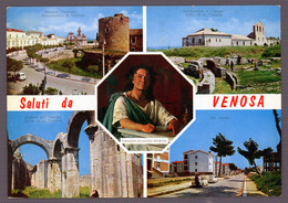 °°° Cartolina - Venosa Vedute Viaggiata (l) °°° - Potenza