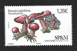 SP & M 2021 - Yv N° 1254 ** - Russule à Pied Rose - Unused Stamps
