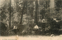 Les Vosges * Nos Bûcherons * Métier Bois Types * Travail Dans La Forêt - Sonstige & Ohne Zuordnung