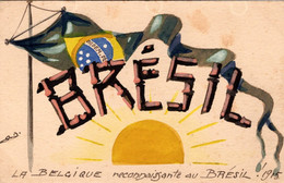 BRASIL - BEGIQUE - BRASIL 1915 (PINTADO À MÃO) - Non Classificati