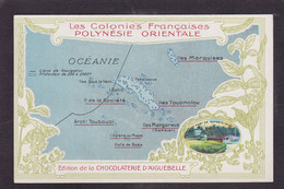 CPA Tahiti Océanie Polynésie Française Non Circulé Publicité Chocolat Aiguebelle - Tahiti