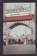 CPA Egypte > Heliopolis Luna Park Circulé - Other & Unclassified