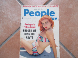 1957 PEOPLE TODAY Abbe Lane Pin Up FOTO - Women's