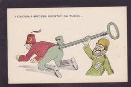 CPA Turquie Turkey Non Circulé Satirique Caricature Russie Russia Clef Humour - Turquie