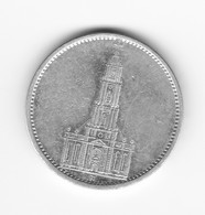 5 Reichsmark 1935 A Type église TTB - 5 Reichsmark