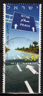 Israel 1994 Single Stamp Issued To Celebrate Signing Of Israel-Jordan Peace Treaty. - Oblitérés (avec Tabs)