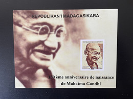 Madagascar Madagaskar 2019 / 2020 Mi. 2717 Epreuve De Luxe Proof Mohandas Mahatma Gandhi 150th Anniversary - Mahatma Gandhi