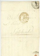 Armee D'Allemagne ACHERN 1797 Ortenaukreis Sasbach Commissaire Guerres Geraldy Execution Militaire - Army Postmarks (before 1900)