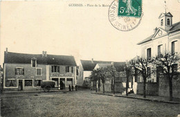 Guernes * Place De La Mairie * Café De La Mairie * épicerie LEDEPT PREVOST - Autres & Non Classés