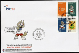 2018 Turkey FIFA World Cup In Russia FDC - 2018 – Russie