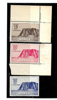 Nor Mi.Nr.159-61/- NORWEGEN -  Nordkap 1930 ** - Neufs