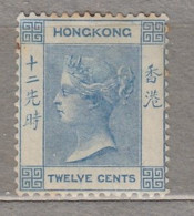 HONG KONG 1902 Victoria 12c MVLH(**) Mi 59 #17198 - Ongebruikt