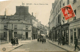 Melun * La Rue De L'hôtel De Ville * Quincaillerie * Débit De Tabac - Melun