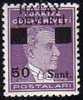 1939 TURKEY BLACK HATAY DEVLETI OVERPRINTED POSTAGE STAMPS WITH THE PORTRAIT OF ATATURK (1st. Issue) MICHEL: 3 MNH ** - 1934-39 Sandjak D'Alexandrette & Hatay