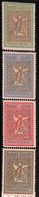 94965b  - ROMANIA - STAMP - Yvert #  168-171 - MINT HINGED   MH  Christmas - Altri & Non Classificati