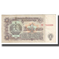 Billet, Bulgarie, 1 Lev, 1962, KM:80a, TTB - Bulgaria