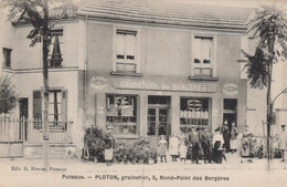 Delcampe - SELECTION - PUTEAUX - PLOTON Grainetier 5, Rond Point Des Bergères - Puteaux