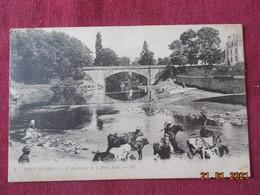 CPA - Pont-Scorff - L'Abreuvoir Et Le Pont Neuf - Pont Scorff