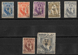 Bahrain 1960 Definitives Stamps SHEIKH SALMAN BIN HAMED AL-KHALIFA Used As Scan - Bahrein (1965-...)