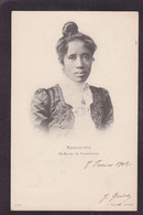 CPA Madagascar Royalty Reine Ranavalo Circulé - Madagaskar