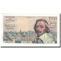 France, 1000 Francs, Richelieu, 1955, 1955-04-07, SPL+, Fayette:42.12, KM:134a - 1 000 F 1953-1957 ''Richelieu''