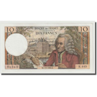 France, 10 Francs, Voltaire, 1968, 1968-11-07, NEUF, Fayette:62.35, KM:147c - 10 F 1963-1973 ''Voltaire''