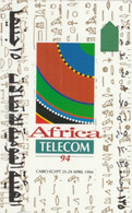 Egypt, EGY-17, Africa Telecom '94, 2 Scans. - Aegypten