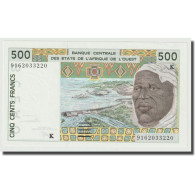 Billet, West African States, 500 Francs, 1991-1992, KM:710Ka, NEUF - Estados De Africa Occidental