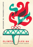 Tematica - Manifestazioni Filateliche - Mogliano Veneto 1968  -  OLIMPHILEX '68 - - Bourses & Salons De Collections