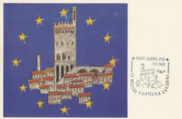 Tematica - Manifestazioni Filateliche - Gubbio (PG) 1968  -  XII^ Mostra Filatelica Eugubina - - Bourses & Salons De Collections