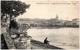 33 BRANNE - Vue Générale Et Bords De La Dordogne - Andere Gemeenten